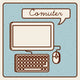 Computer Icon Wall Decal