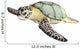 Great Turtle Wall Decal