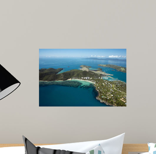 Hamilton Island Aerial Whitsunday Wall Decal