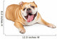 Tired Old Bulldog Wall Decal