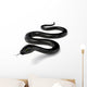 Black Snake Wall Decal