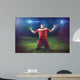 Victorious Soccer Player Wall Decal