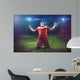 Victorious Soccer Player Wall Decal