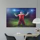Victorious Soccer Player Wall Decal