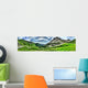 Breathtaking Panorama Italian's Dolomiti Wall Decal