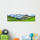 Breathtaking Panorama Italian's Dolomiti Wall Decal