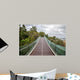 Hanging Walking Bridge over Wall Decal