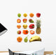 Healthy Nutrition White Wall Decal