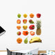 Healthy Nutrition White Wall Decal