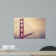 Golden Gate into Fog Wall Decal