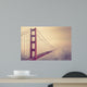 Golden Gate into Fog Wall Decal