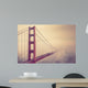 Golden Gate into Fog Wall Decal