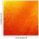 Yellow Orange with Grunge Wall Decal