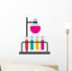 Laboratory Concept Wall Decal
