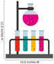 Laboratory Concept Wall Decal