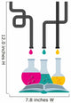 laboratory concept Wall Decal
