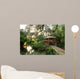 Tranquil Garden Gazebo Setting Wall Decal