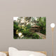 Tranquil Garden Gazebo Setting Wall Decal