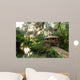 Tranquil Garden Gazebo Setting Wall Decal