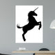 Unicorn Horse Silhouette Wall Decal