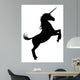 Unicorn Horse Silhouette Wall Decal
