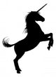 Unicorn Horse Silhouette Wall Decal