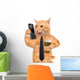 Business Cat Wall Decal