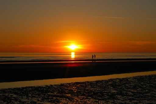 Sonnenuntergang Am Strand Wall Decal