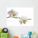 White Orchid Branch Wall Decal