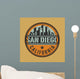 Stamp or Label with Wall Decal