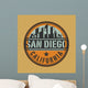 Stamp or Label with Wall Decal