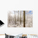 Snowy Smoky Mountains Wall Decal