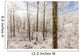 Snowy Smoky Mountains Wall Decal