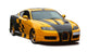 Yellow Sport Car Wall Decal