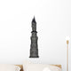 Castle Tower with Parapets Wall Decal