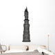 Castle Tower with Parapets Wall Decal