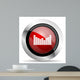 Sound Red Glossy Web Wall Decal