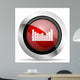 Sound Red Glossy Web Wall Decal