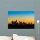 Downtown Los Angeles Golden Wall Decal