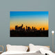 Downtown Los Angeles Golden Wall Decal