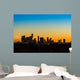 Downtown Los Angeles Golden Wall Decal