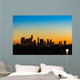 Downtown Los Angeles Golden Wall Decal