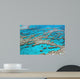 Aerial View Great Barrier Reef Australia-3 Wall Mural