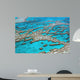 Aerial View Great Barrier Reef Australia-3 Wall Mural