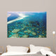 Aerial View Great Barrier Reef Australia-4 Wall Mural