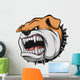 Angry dog Wall Decal