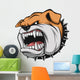 Angry dog Wall Decal