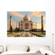 Indian Sunrise Taj Mahal Wall Decal