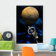 Mars Manned Mission Wall Decal