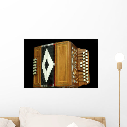 Diatonic Accordion Wall Decal